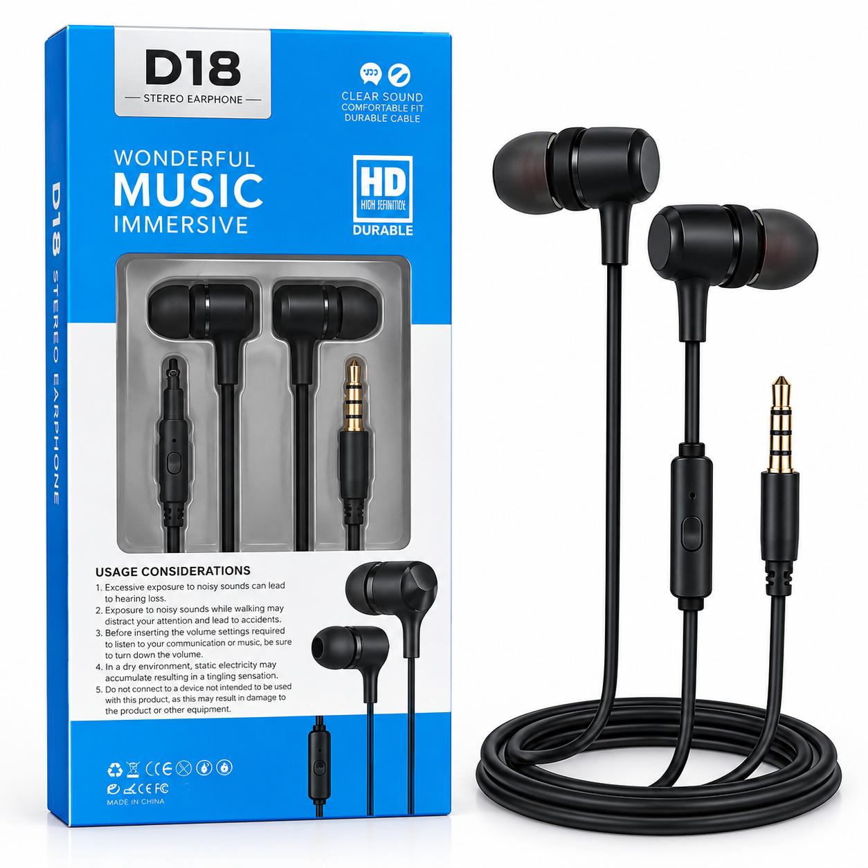 D18 Earphone