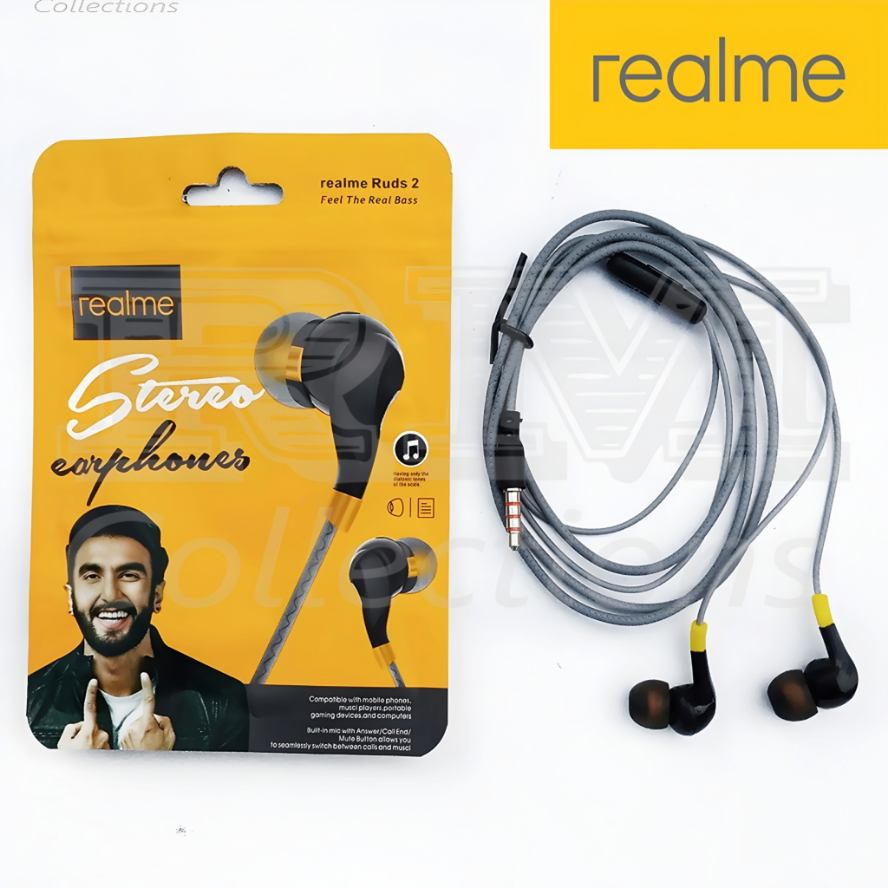Realme Buds 2 Black Wired In-ear Earphone